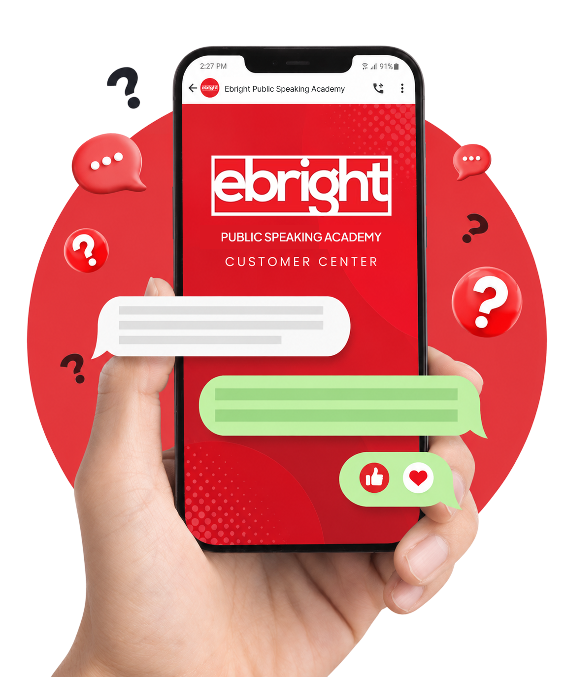 Contact Ebright customer centre
